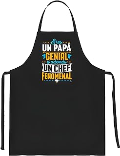 Delantal personalizado negro